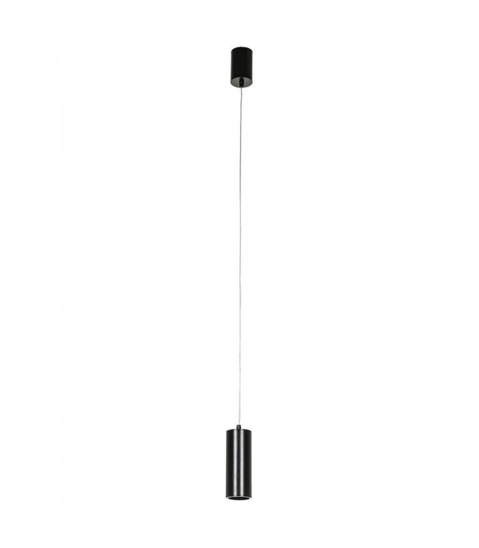 Modern Technical LED Hanging Pendant Black, Warm White 3000K 450lm - 1