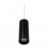 Modern Technical LED Hanging Pendant Black, Warm White 3000K 450lm - 3