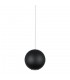 Modern LED Hanging Pendant Black, Warm White 3000K 320lm - 1