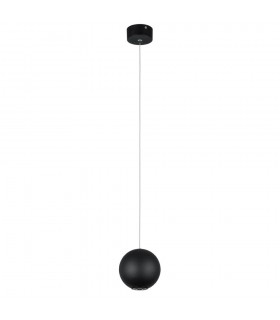 Modern LED Hanging Pendant Black, Warm White 3000K 320lm - 2