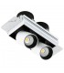 Modern Technical LED Recessed Ceiling White, Black, Warm White 3000K 1640lm - 3