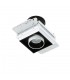 Modern Technical LED Recessed Ceiling White, Black, Warm White 3000K 810lm - 2