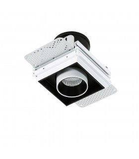 Modern Technical LED Recessed Ceiling White, Black, Warm White 3000K 810lm - 2