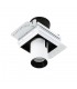 Modern Technical LED Recessed Ceiling White, Black, Warm White 3000K 810lm - 3