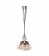 Industrial And Retro Hanging Pendant Black, Copper 6 Light  with Wire Shade, E27 - 2
