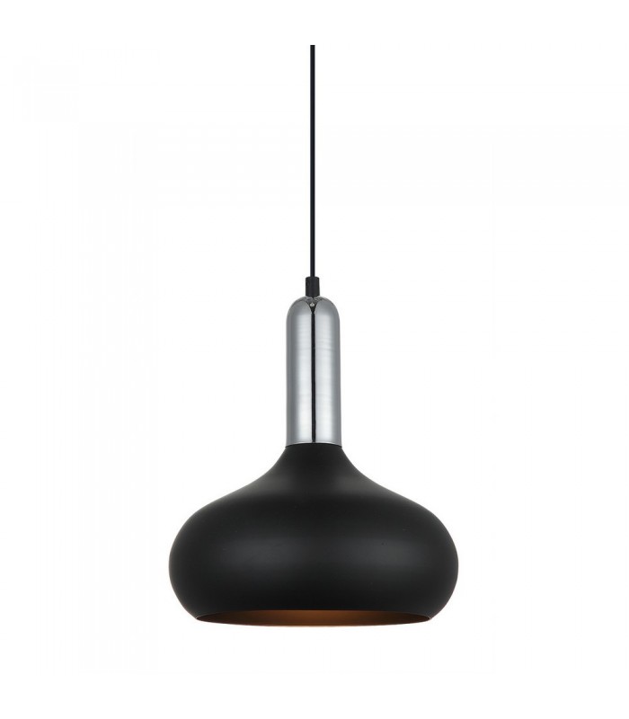 Modern Hanging Pendant Black 1 Light , E27 - 1
