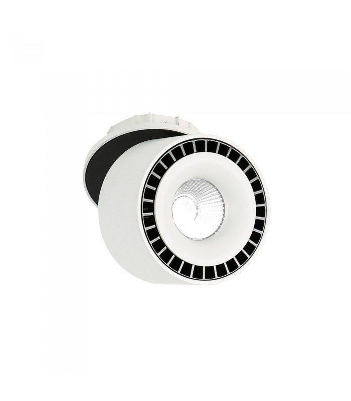 Modern Technical LED Recessed Ceiling White, Black, Warm White 3000K 2350lm - 4