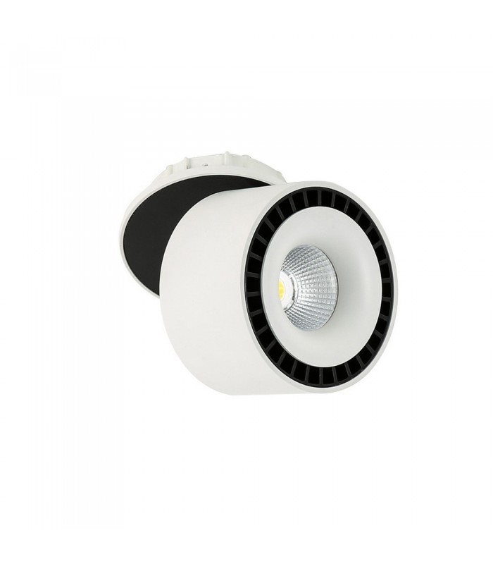 Modern Technical LED Recessed Ceiling White, Black, Warm White 3000K 2350lm - 5