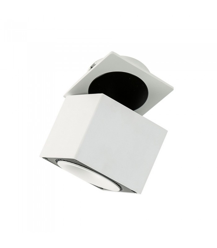 Modern Technical LED Recessed Ceiling White, Black, Cool White 4000K 2350lm - 3