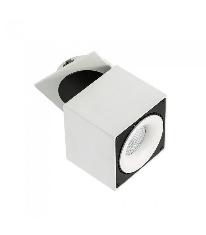 Modern Technical LED Recessed Ceiling White, Black, Cool White 4000K 2350lm - 4