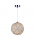 Modern LED Hanging Pendant Chrome, Warm White 3000K 630lm - 1