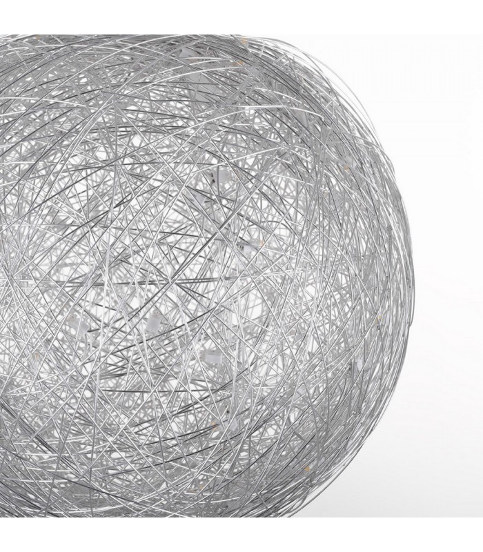 Modern LED Hanging Pendant Chrome, Warm White 3000K 630lm - 4