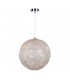 Modern LED Hanging Pendant Chrome, Warm White 3000K 1050lm - 1