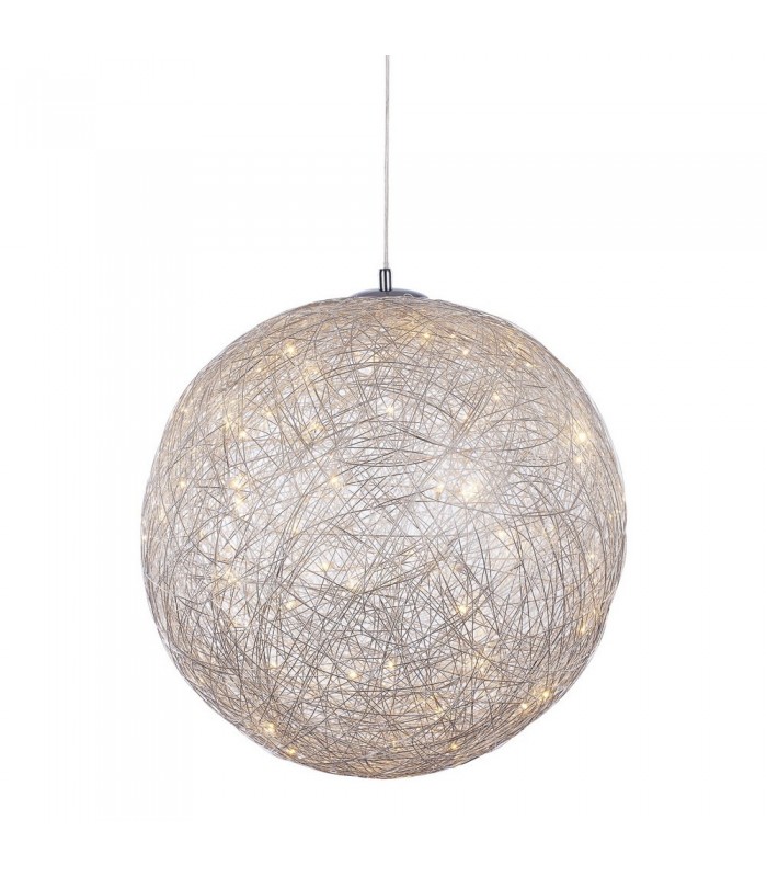 Modern LED Hanging Pendant Chrome, Warm White 3000K 1050lm - 3