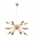 Modern Hanging Pendant Golden 18 Light , E27 - 2