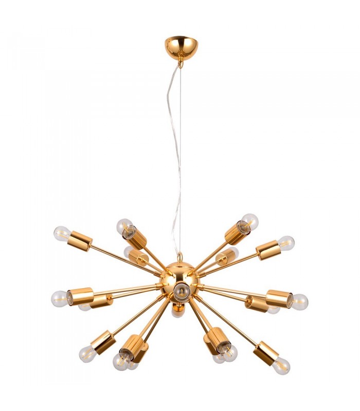 Modern Hanging Pendant Golden 18 Light , E27 - 2