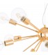 Modern Hanging Pendant Golden 18 Light , E27 - 3