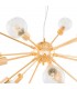 Modern Hanging Pendant Golden 18 Light , E27 - 4
