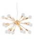 Modern Hanging Pendant Golden 18 Light , E27 - 5