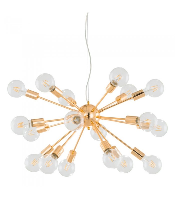 Modern Hanging Pendant Golden 18 Light , E27 - 5