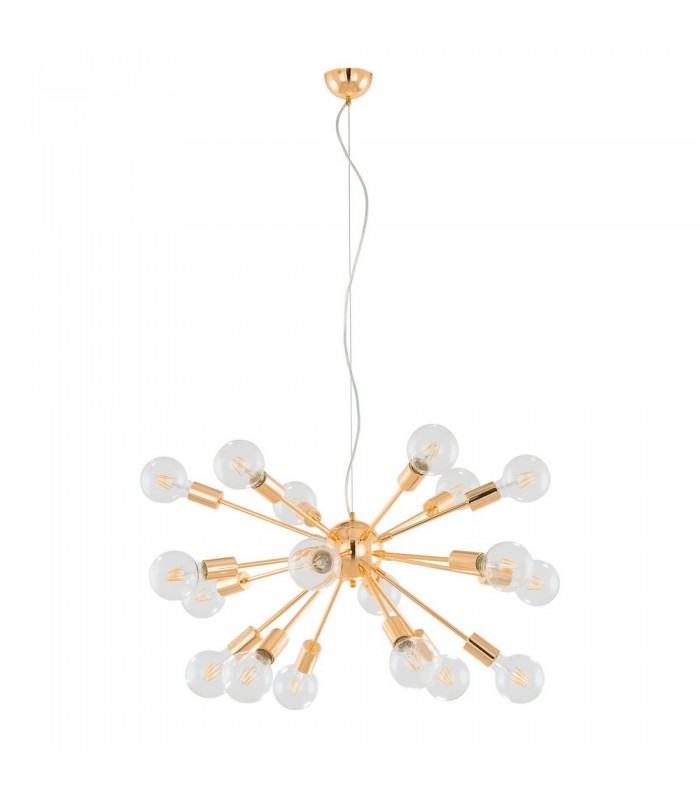 Modern Hanging Pendant Golden 18 Light , E27 - 6