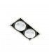 Modern Technical LED Recessed Ceiling White, Black, Warm White 3000K 3045lm - 1