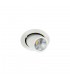 Modern Technical LED Recessed Ceiling White, Black, Warm White 3000K 890lm - 1