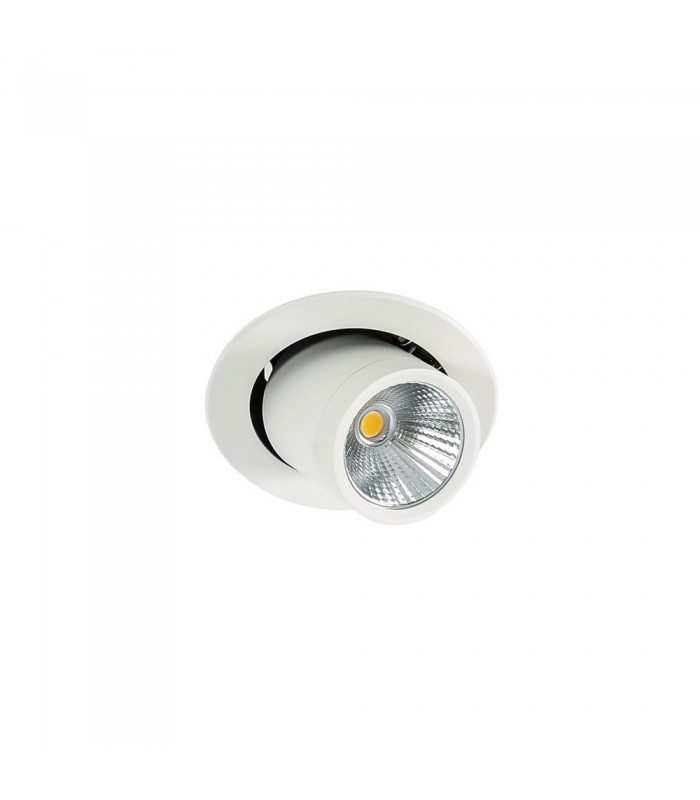 Modern Technical LED Recessed Ceiling White, Black, Warm White 3000K 890lm - 1
