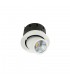 Modern Technical LED Recessed Ceiling White, Black, Warm White 3000K 890lm - 4