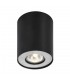 Modern Surface Mounted White 1 Light  with Black Shade, GU10 - 1