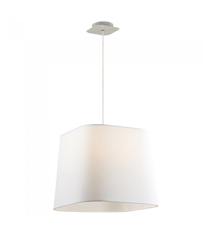 Modern Hanging Pendant White 1 Light , E27 - 1