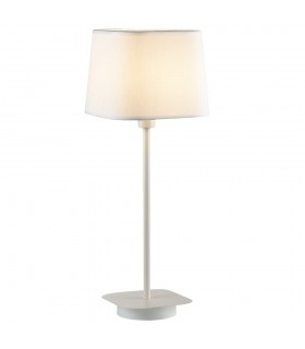 Modern Table Lamp White 1 Light , E27 - 1
