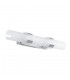 Modern Bathroom Lamp Chrome 4 Light  with Frozen Shade, G9, IP44 - 1