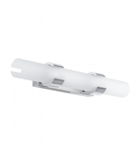 Modern Bathroom Lamp Chrome 4 Light  with Frozen Shade, G9, IP44 - 1