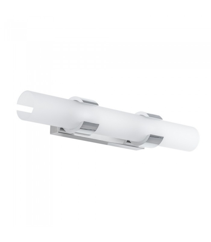 Modern Bathroom Lamp Chrome 4 Light  with Frozen Shade, G9, IP44 - 1
