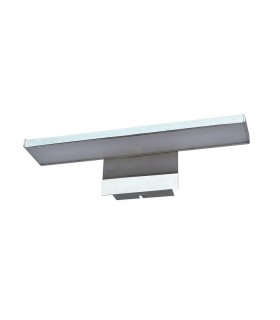 Modern LED Picture Lamp Chrome, Warm White 3000K 400lm - 1