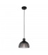 Industrial And Retro Hanging Pendant Black 1 Light  with Metal Mesh Shade, E27 - 1