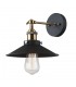 Industrial And Retro Wall Lamp Black 1 Light  with Metal Alloy Shade, E27 - 1