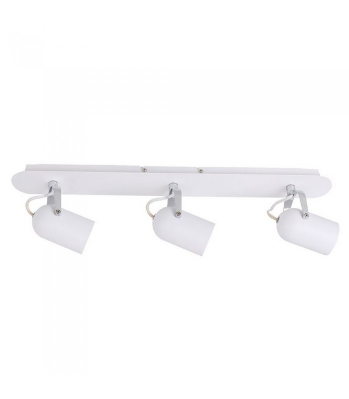 Modern Spotlights White 3 Light  with White Shade, GU10 - 1