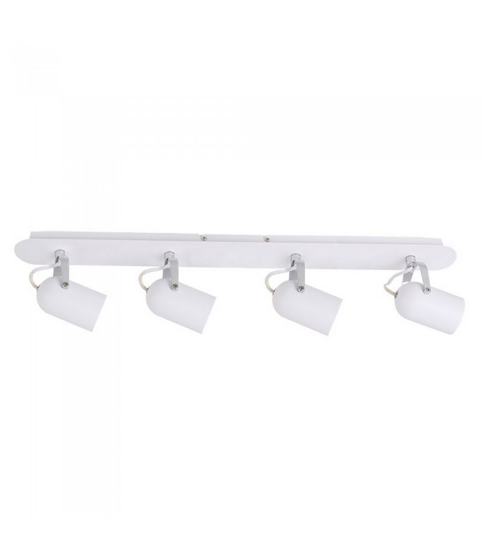 Modern Spotlights White 4 Light  with White Shade, GU10 - 1