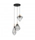 Industrial And Retro Hanging Pendant Black 1 Light with Cage Shade, E27 - 2
