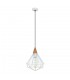 Industrial And Retro Hanging Pendant White 1 Light , E27 - 1