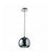 Modern Hanging Pendant Chrome 1 Light , E27 - 1