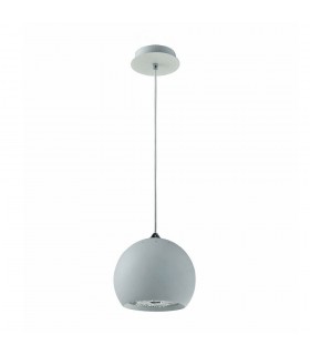 Modern Hanging Pendant White 1 Light  with White Shade, E27 - 1