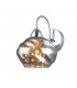 Wall Lamp Chrome 1 Light  with Chrome, Crystal Shade, E14 - 1