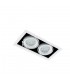Modern Technical LED Recessed Ceiling White, Warm White 3000K 1920lm - 1