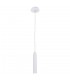 Modern Hanging Pendant White 1 Light  with White Matt Shade, GU10 - 1