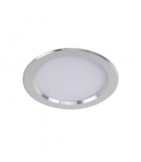 Modern Technical LED Recessed Ceiling Silver, Warm and slightly White 2700K 550lm - 1