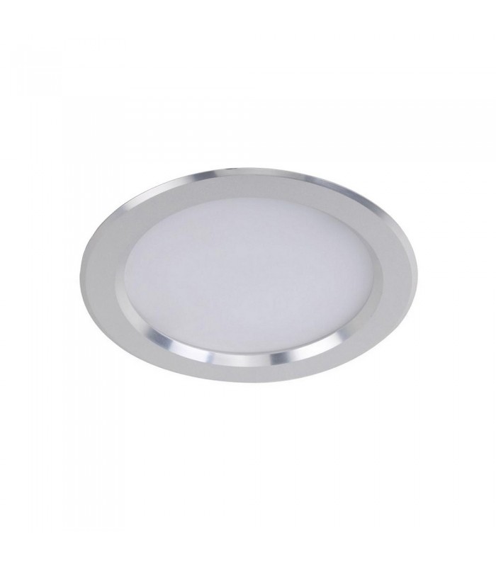 Modern Technical LED Recessed Ceiling Silver, Warm and slightly White 2700K 550lm - 1
