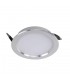 Modern Technical LED Recessed Ceiling Silver, Warm and slightly White 2700K 550lm - 2